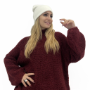 maglione modello over lie